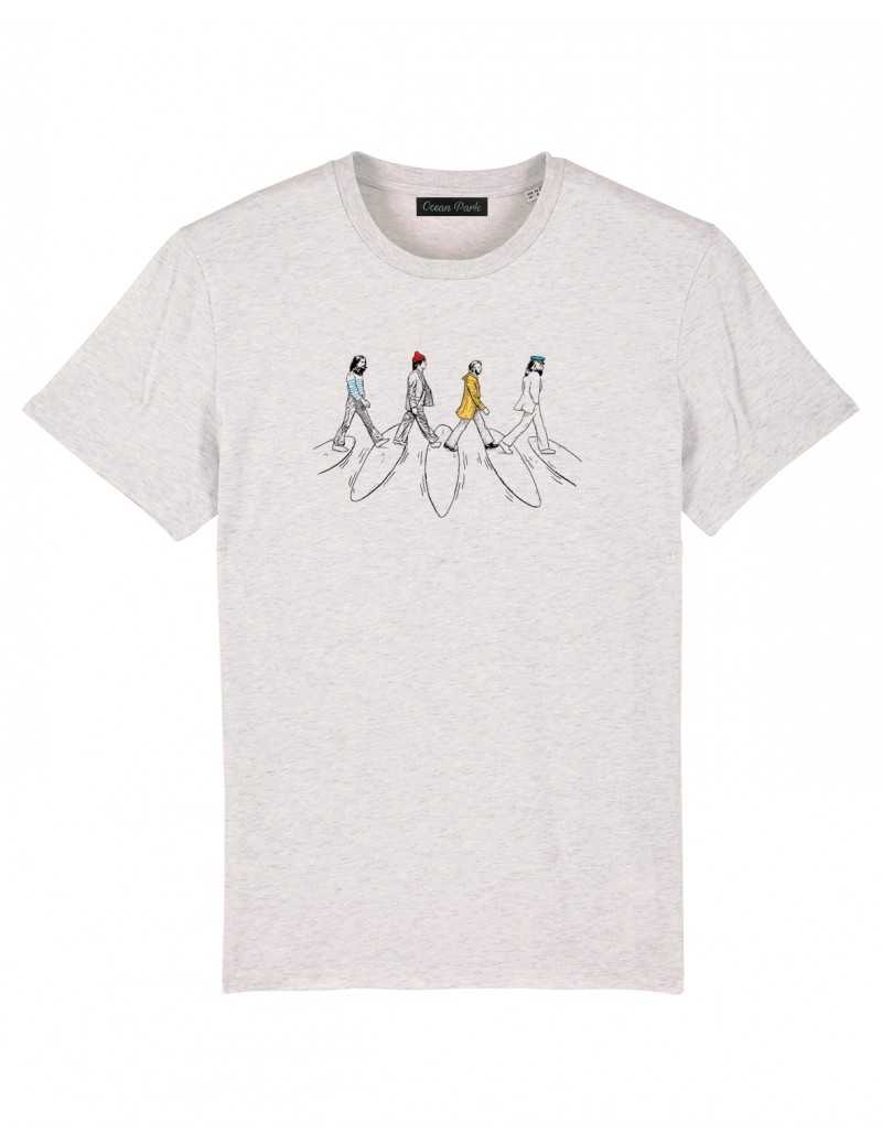 t-shirt tee homme beatles abbey road musique