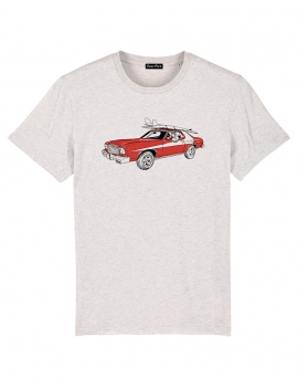 T-shirt homme tee serie TV voiture starsky et hutch