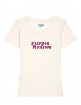 T-shirt Purple Rennes femme...