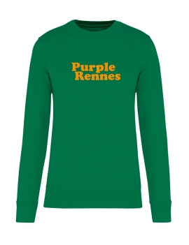 Sweat-shirt Purple Rennes Vert