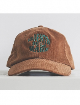 Casquette velour camel