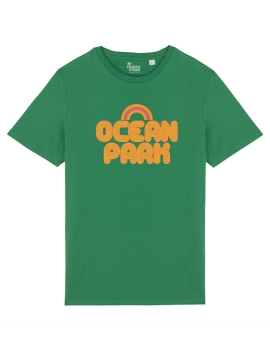 T-shirt logo Ocean Park Vert