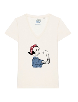 T-Shirt femme olive  oyl Garage