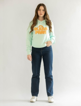 Sweat-shirt Ocean Park Menthe clair