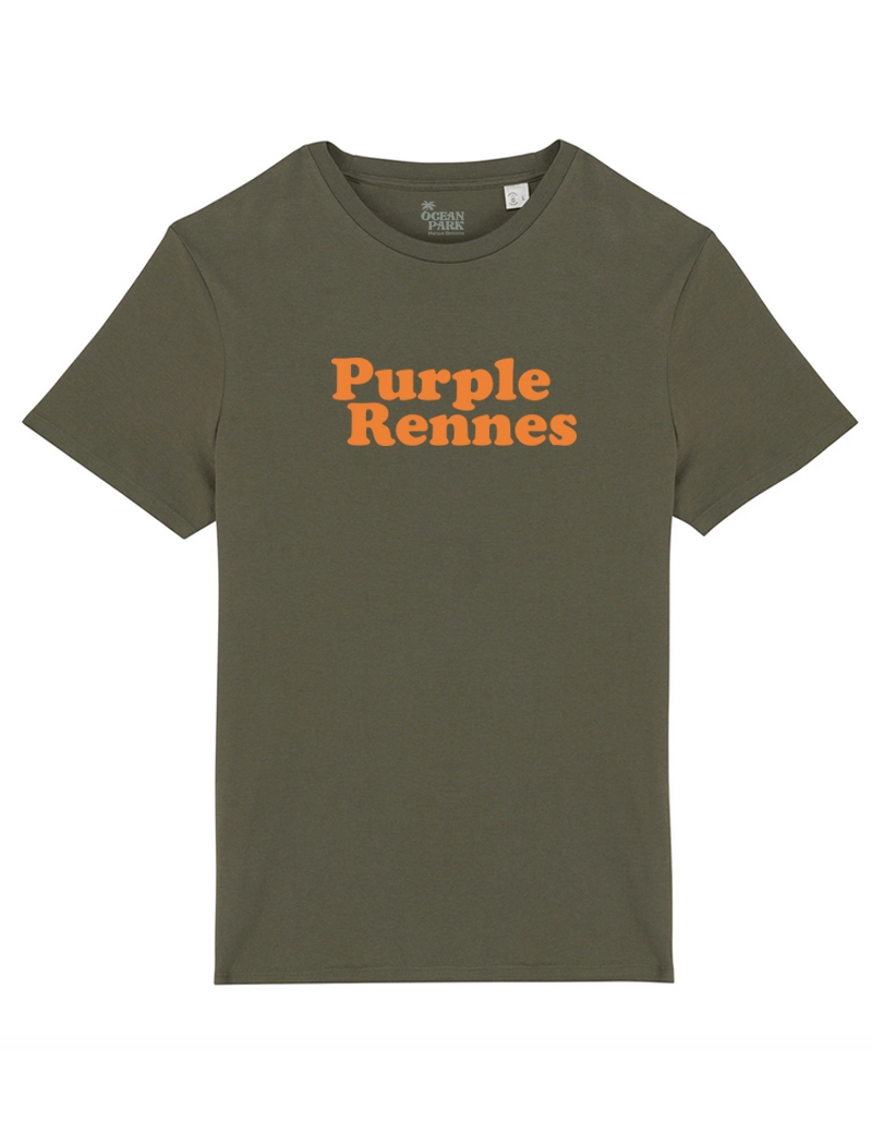 T-shirt Purple Rennes Kaki homme