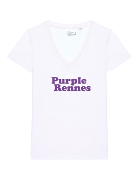 T-shirt Purple Rennes femme...