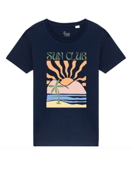T-shirt Sun Club Navy femme