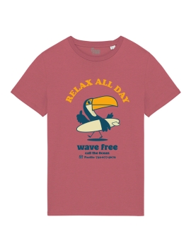 T-shirt Toucan Antique Rose homme