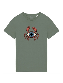 T-shirt Crabe Vert homme