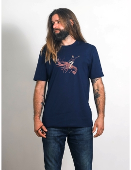 T-shirt Homard Bleu