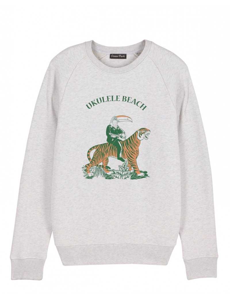 Sweat-shirt Homme UKULELE BEACH Sweat-shirt Homme UKULELE BEACH